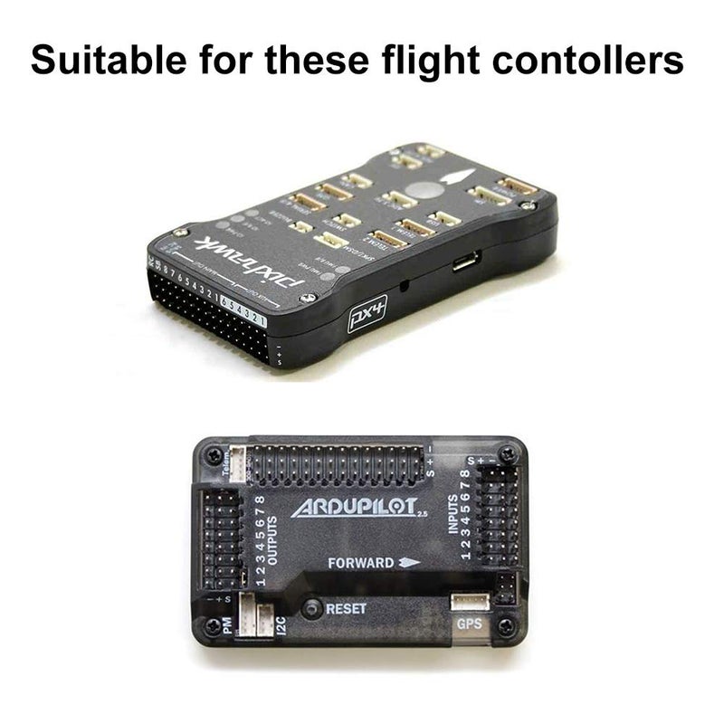 elechawk 9 PCS 1.25mm to Dupont 2.54mm Pitch Adapter Cables Wire Compatible with JST Molex PicoBlade 1.25 for Pixhawk Flight Controller RC Drone 2Pin to 8P - Image 4